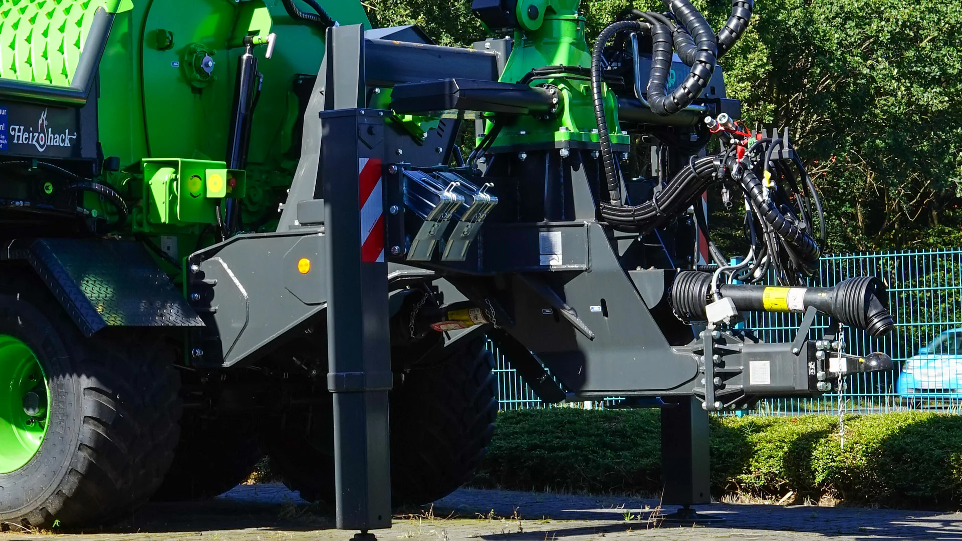 Dissel in hoogte verstelbaar